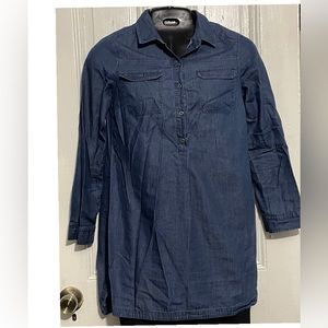 Long denim shirt by Old Nvay